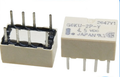G6KU-2P-Y OMRON Signal Relay G6K Latching Single Coil DPDT G6K-2F-Y G5Q-14 D2F-01F