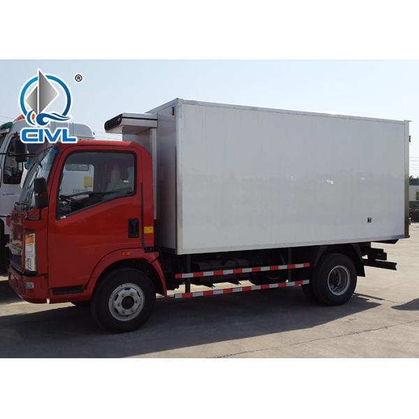 Light Refrigerator Truck Light Duty Commercial Trucks -18°C Temperature