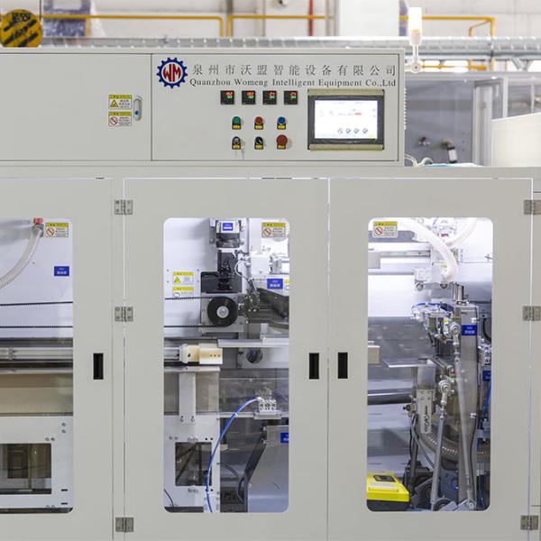 Avance High Speed Full Servo Underpad ligne de production d'emballage automatique avec CE