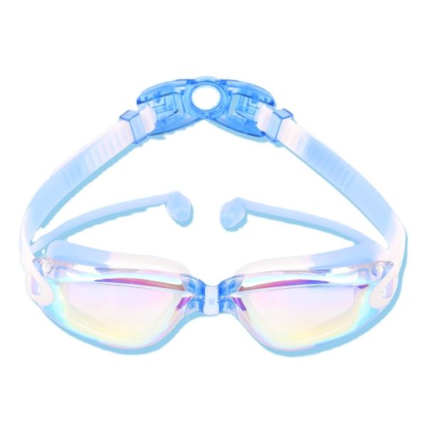 Professional PC Frame Anti Fog Children Swimming Goggles With Adjustable Strap