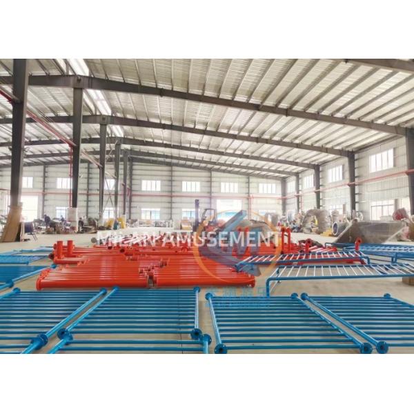 PVC Tarpaulin Inflatable Park Equipment High Durability 100x50m Dimension