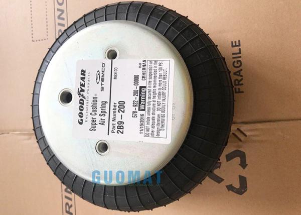 Os foles dobro de borracha originais 578923202 da mola de ar da mola de ar 2B9-200 de Goodyear referem W01-358-6910