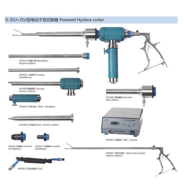 Aceitável OEM Ginecologia Histeroscopia Motorizado Hystera-Cutter Morcellator Set Handpiece