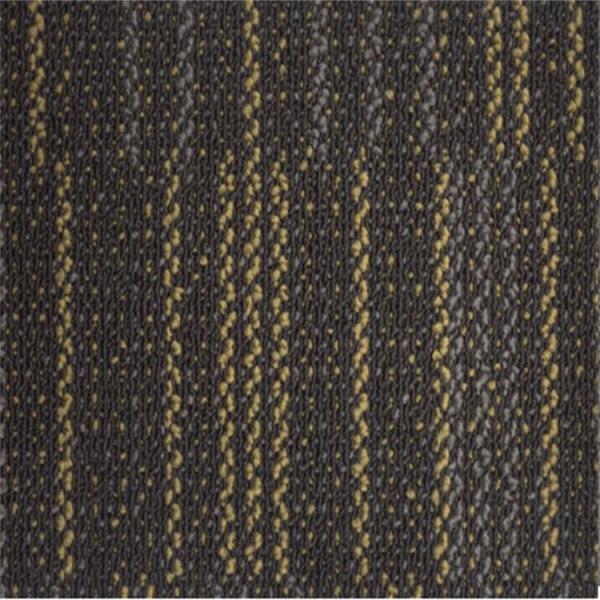 Shaggy machine woven PP carpet tiles for office