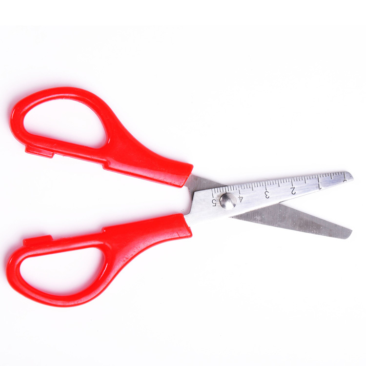Reliable quality wholesale school stationary customizable 5 inch safety kid scissors