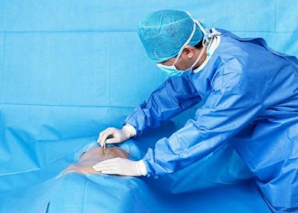 Hospital Sterile Surgical Abdominal Drape Sheet Disposable OEM Service