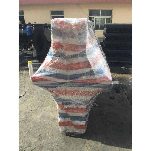 Marine Arch Type Rubber Boat Dock Bumpers Mounted Impingement PE Face Plate