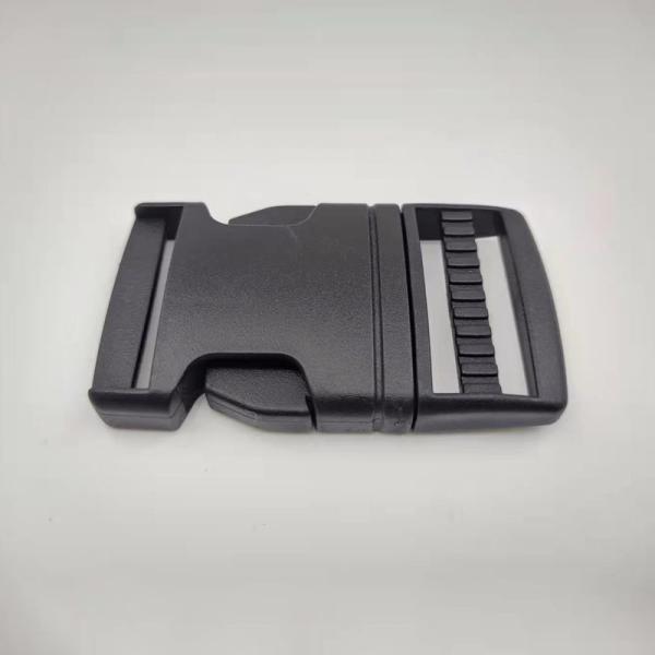 Black Plastic 1'' Side Release Buckle SGS Heavy Duty Dog Collar Buckles