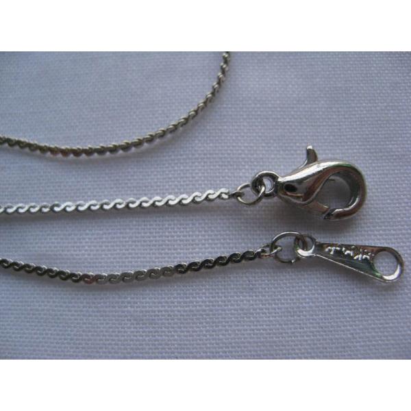 Love Pearl Silver Plated Copper Chain for DIY Jewelry Necklace Accessories