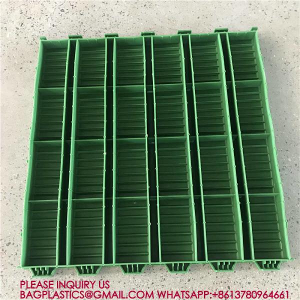 600*600mm Plastic Slats Blind Floor For Pig Farrowing Crate Equipment automatic pig injection