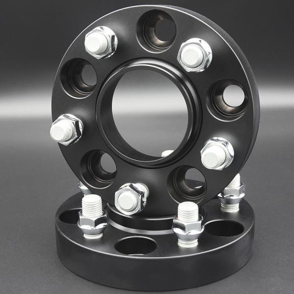 25mm Forged Aluminum Hub-centric Wheel Spacers Anodize Black for FORD Mustang 2016 Version
