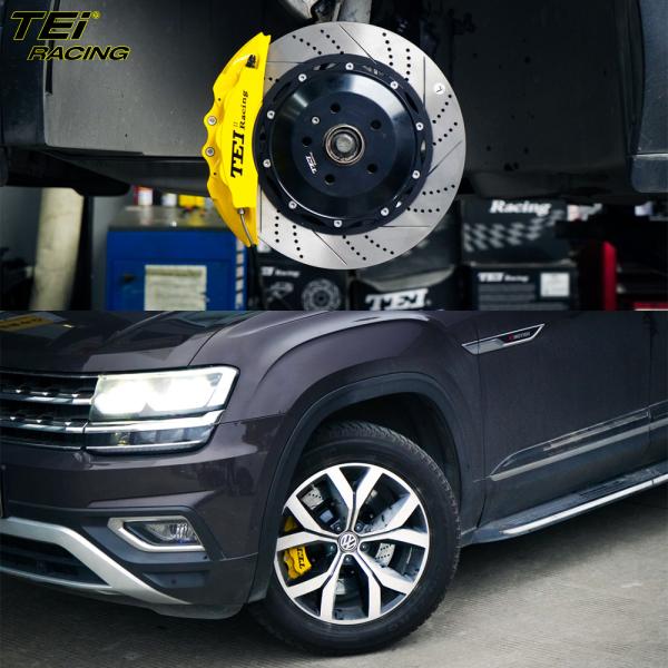 Frente 6 pistão e traseiro 4 pistão calibre BBK sistema de freio automático para Volkswagen Atlas 19 polegadas aro