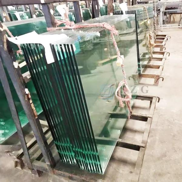 Fine Polished Edge Fully Toughened Tempered Glass 4mm 1/6 Inch Safety Glass