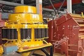 AC Motor Cone Stone Rock Crushing Plant For Quarry Project