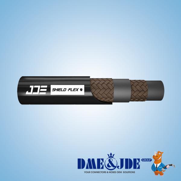 BS EN 1360 2T Textile Braided Fluid Hose 2 Layers High Performance