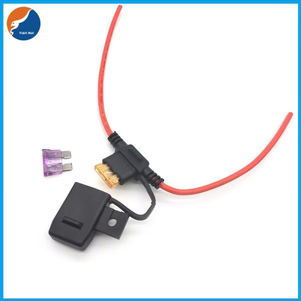 E39 E38 E37 Circuit Breaker Resettable Fuse Holder Splash Proof Auto Inline Fuse Holder 12AWG For ATY ATO ATC Auto Fuses