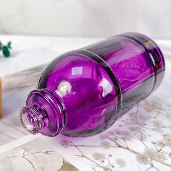 Fragrance Pharmaceutical Refillable Glass Perfume Spray Bottles 100ml
