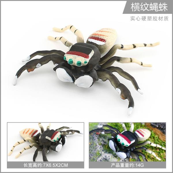 Insecto Figuras Modelo Brinquedo Mosca Aranha Figuras Festas Favores Fornecedores Toppers Cake Decoração Set Brinquedos