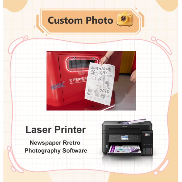 Photonews Commercial Full-Size Retro Photography Amusement Machine
