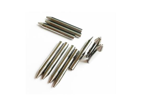 Two Straight Coolant Holes Tungsten Carbide Rod 91.5-94.0HRA Hardness