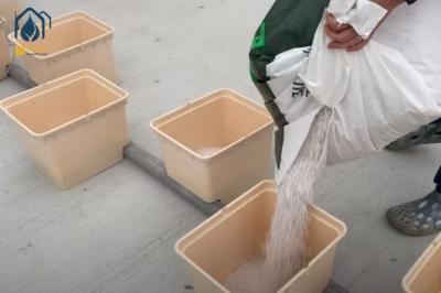 Food Grade PP Hydroponic Planting System 11L Dutch Bucket System For Growing Vegetables