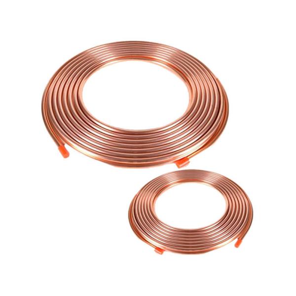 High Quality 22mm 32mm Diameter Round Pure Brass Coil Tube C11000 Copper Pipe