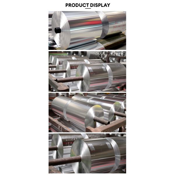 Aluminum Foil Rolls 3003/8011/8079 | For Container Foil & Lunch Box Packaging | Food-Grade & Heat-Resistant