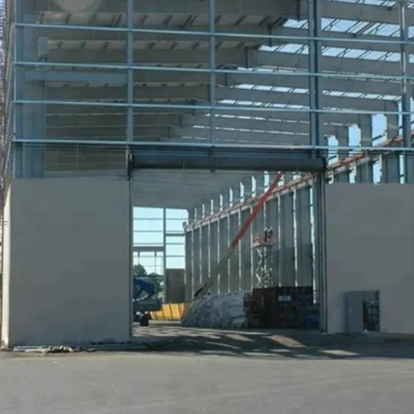 Z Purlin Commercial Steel Structure Building Storage Warehouse For Industrial Plant
