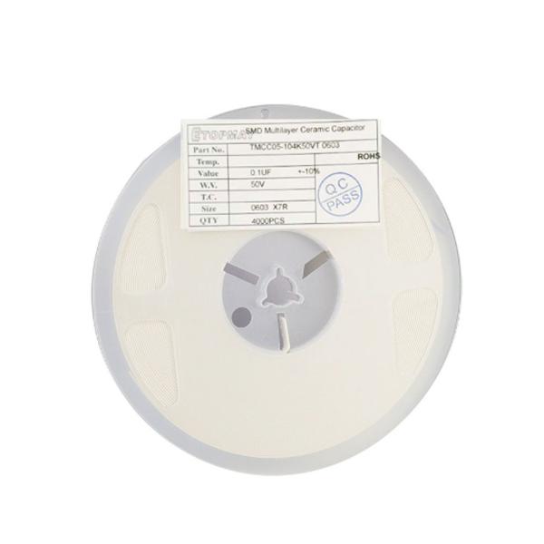 MLCC  Multilayer Ceramic Capacitors SMD SMT 2.2uF 50V 10% 0603 X7R
