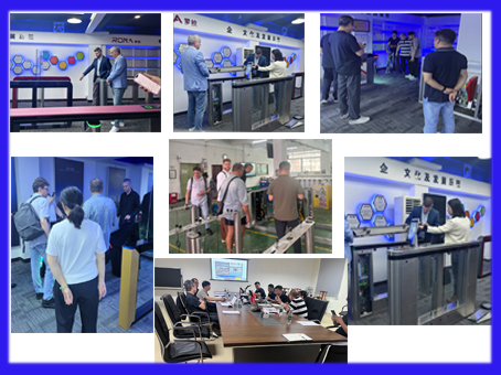RFID Tripod Turnstile Gate QR Code Turnstile Fingerprint Door Access For Fitness Gyms