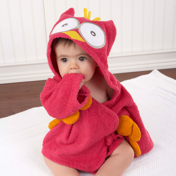 Hooded Animal Modeling Baby Bathrobe/Kids Bathrobe 100% Cotton Soft Cute Towel Hot Sell
