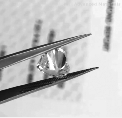 1.56CT VG Срез в форме сердца Лабораторно выращенный алмаз HPHT VVS1 D Цветный алмаз