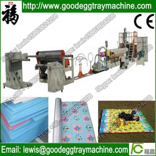 Advanced and Top quality plastic EPE foam machine