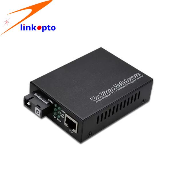 conector do SC da fibra do conversor dos meios de SFP da transmissão de 40km único para escritórios