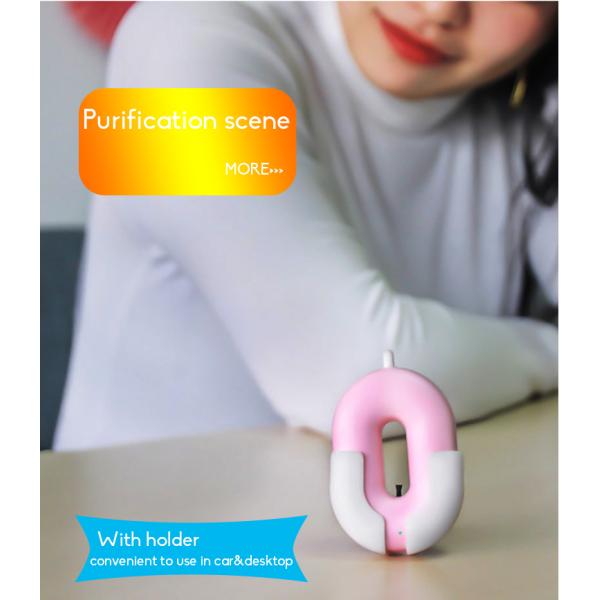 do purificador Wearable portátil do ar de 5V USB colar pessoal do purificador de ar de RoHS