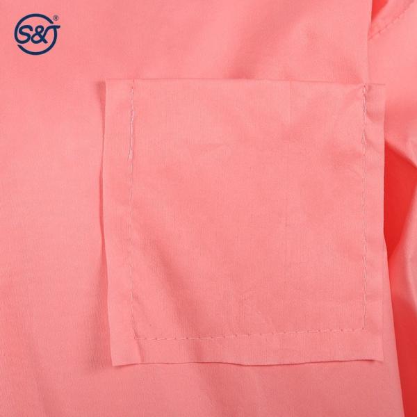High Quality Non woven Fabric Laboratory Coat Lab Coat Jacket Disposable  Lab Coat White