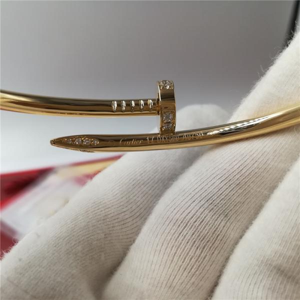 C   love bracelet 18k gold  white gold yellow gold rose gold bracelet  Jewelry factory in Shenzhen, China