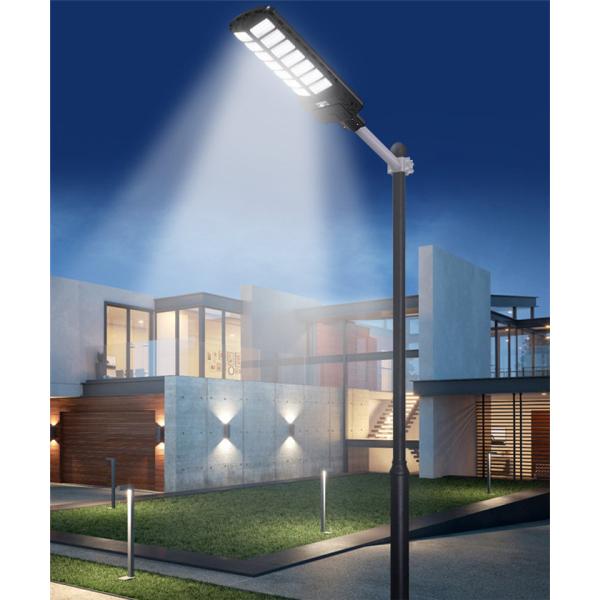 High Lighting Efficiency 16W Solar Garden Street Light For Street Lighting