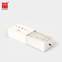 Manga blanca DIY que resbala las cajas de lujo del cajón de la cartulina de la caja de papel de Kraft