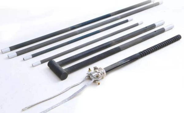 540C 1000F Sic Heating Elements For Heating Industries