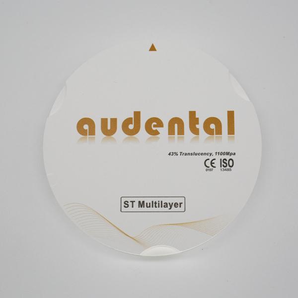 ST Bloc de zirconium multicouche Matériau avancé pour des dents fortes et naturelles