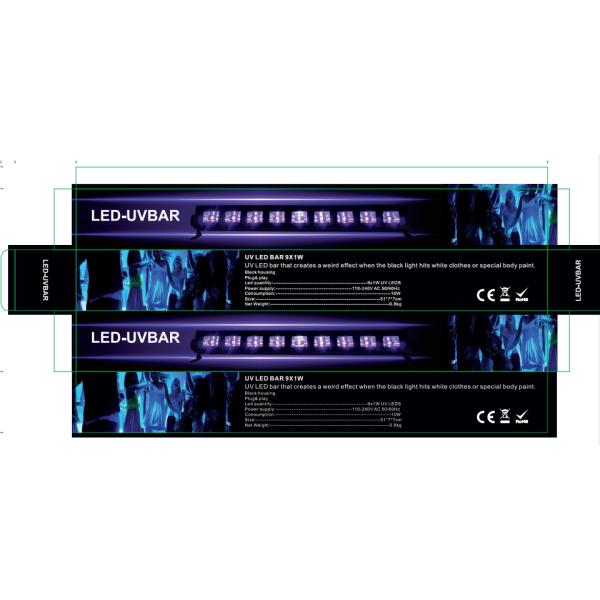 30W UV Disco Effect Lights Bar Theatre Stage Lights LED For Entertainment Center