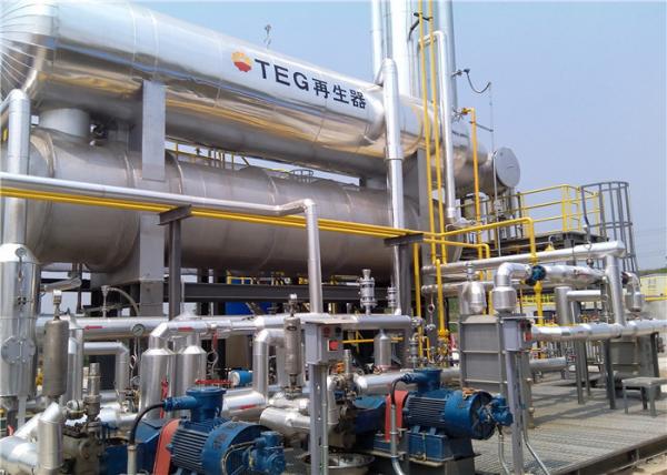 TEG Natural Gas Dehydration High Performance Direct Fire Tube Heating Method