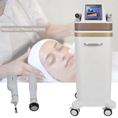 Máquina de chuveiro facial de plasma 3 alças para remoção de acne e face lifting