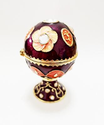 Faberge Egg Trinket Box Faberge Egg Trinket Box Egg Shaped Jewelry Box for Women Egg Trinket Box Gift Birthday Gifts