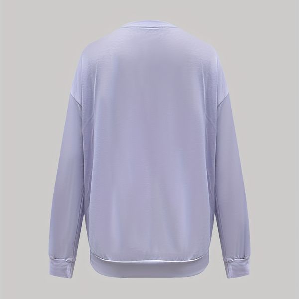 Women's Winter Hoodie with 420-500g Fabric Weight Polyester Cotton Blend and Letter Pattern