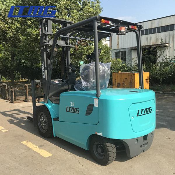 LTMG electric forklift 3.5ton 3ton 2.5ton 2ton blue solid tires side shift optional 3000mm mast