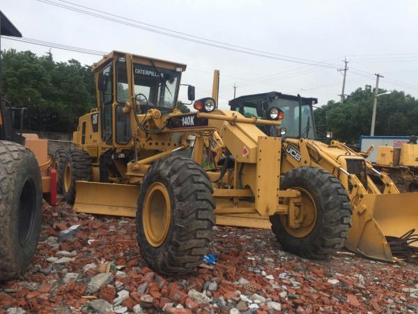 used year- 2007 CAT 140K motor grader for sale  , used construction equipment