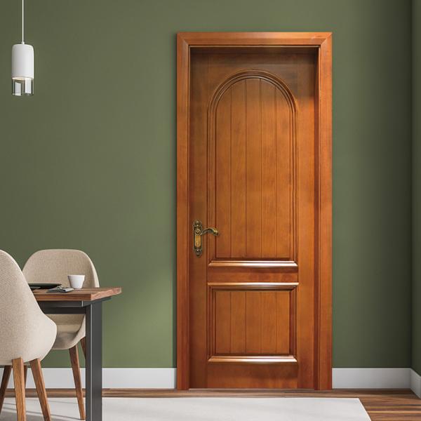Composite Internal Room Wood Wpc Door Interior Doors Manufacturer Wholesale Price Waterproof for Bathroom With Smart Lock