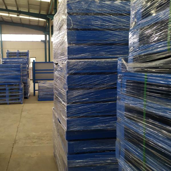 Pallets d'acier industriels lourds Capacité de chargement de 500 kg à 3000 kg et personnalisables